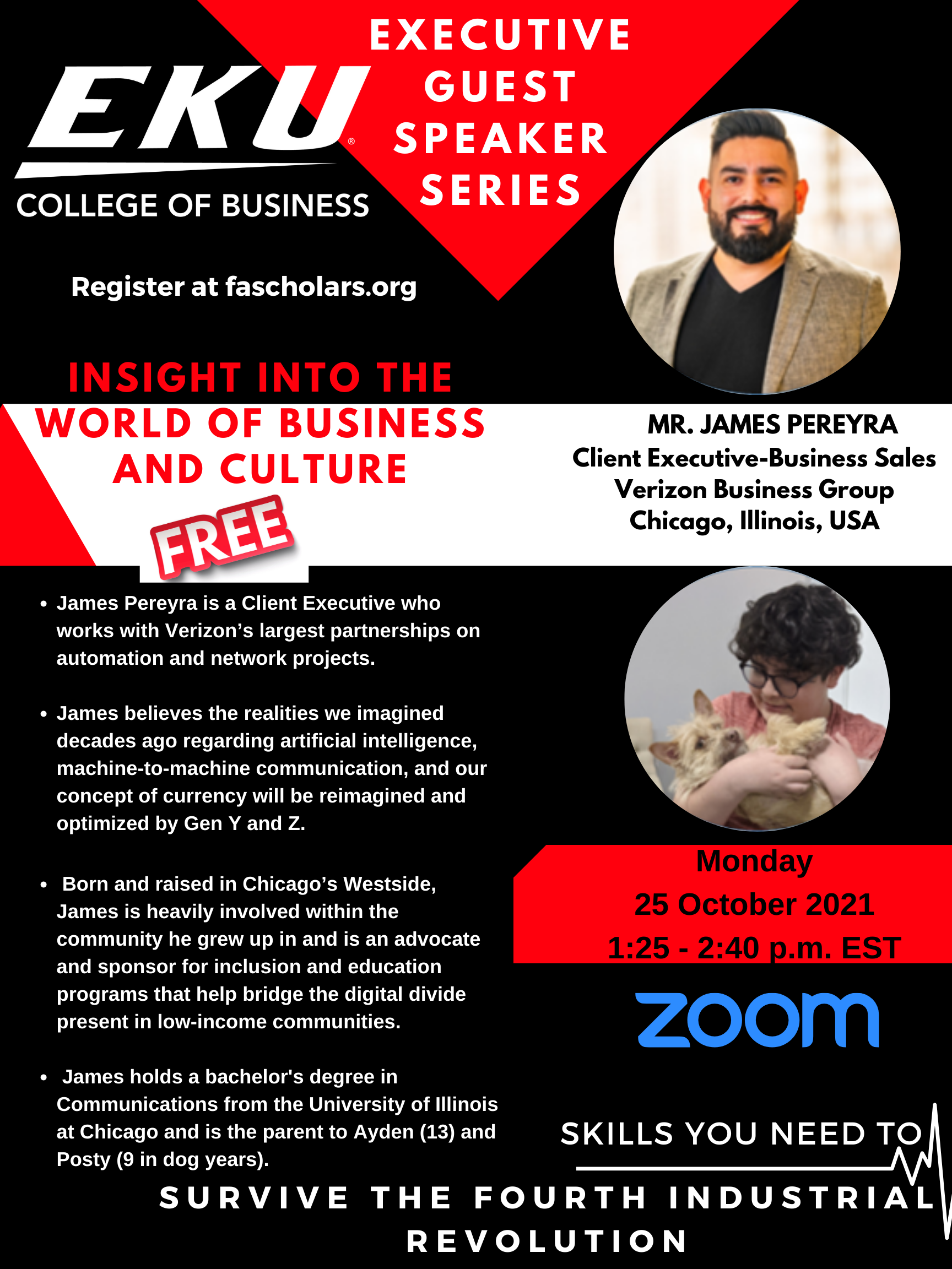 Executive Guest Speaker Series Fascholars Program Inc