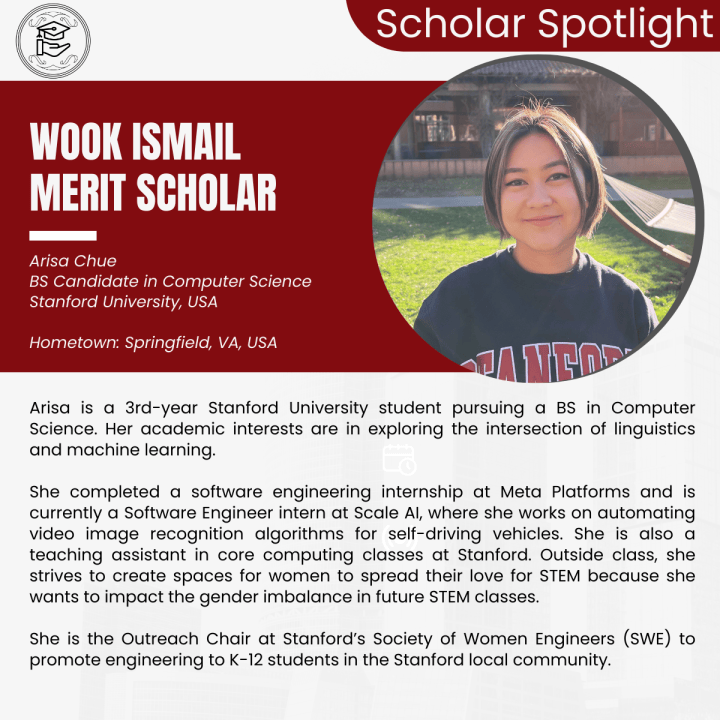 Wook Ismail Merit Scholar