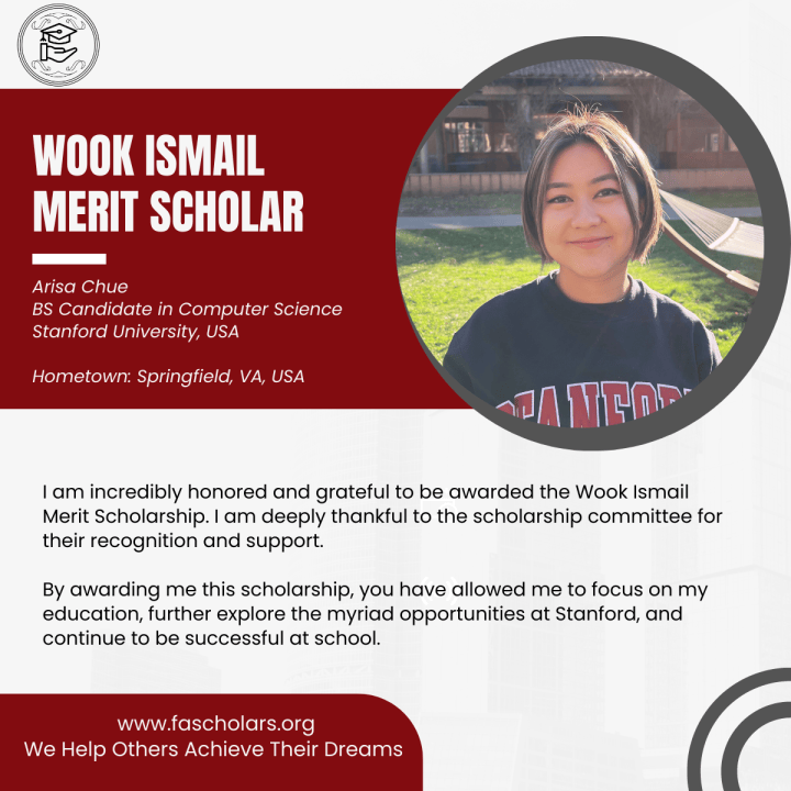 Wook Ismail Merit Scholar